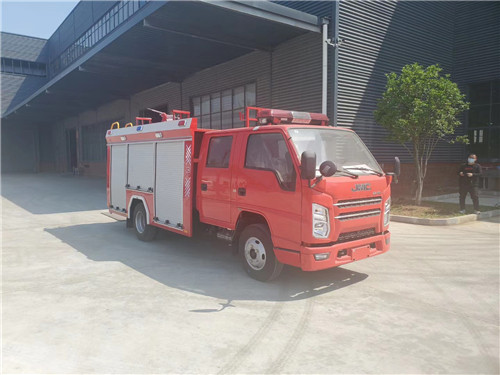 国六江铃2吨小型水罐消防车新公告发布