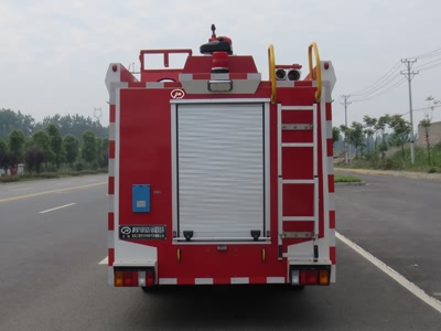 国五庆铃2吨水罐消防车(98马力)