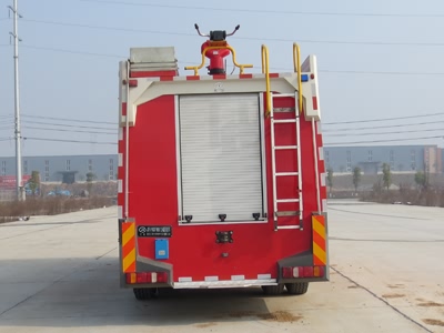国五重汽T5G水罐消防车(8吨)
